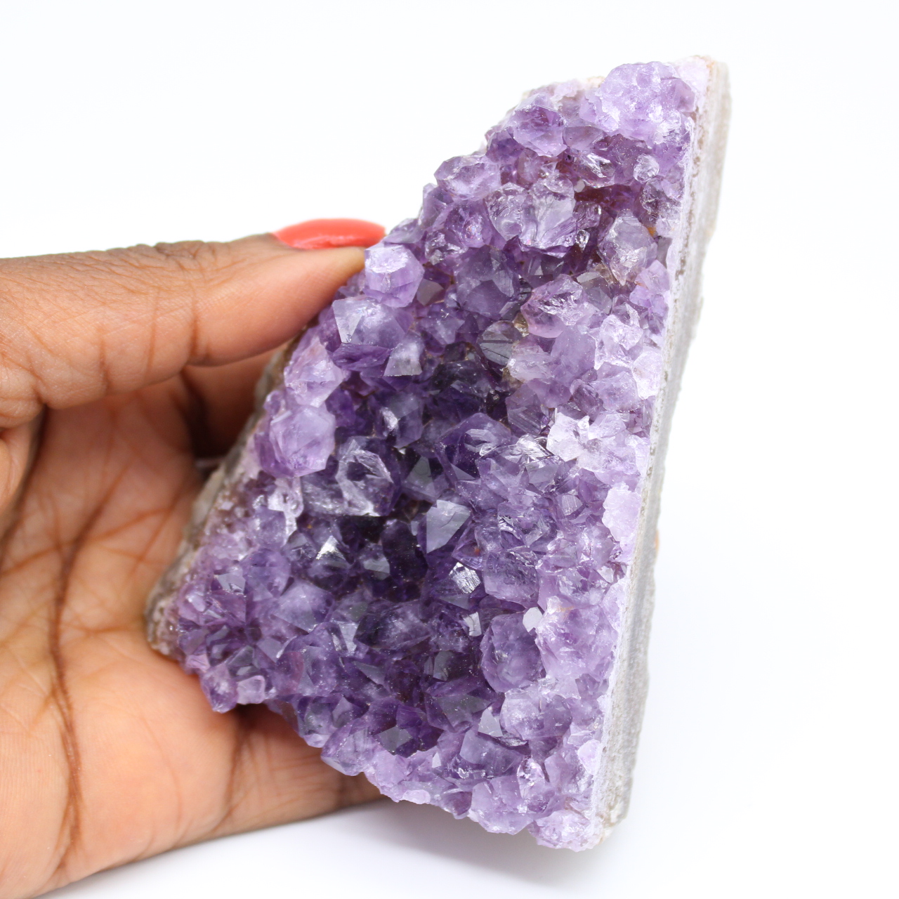 Stück natürlicher Amethyst