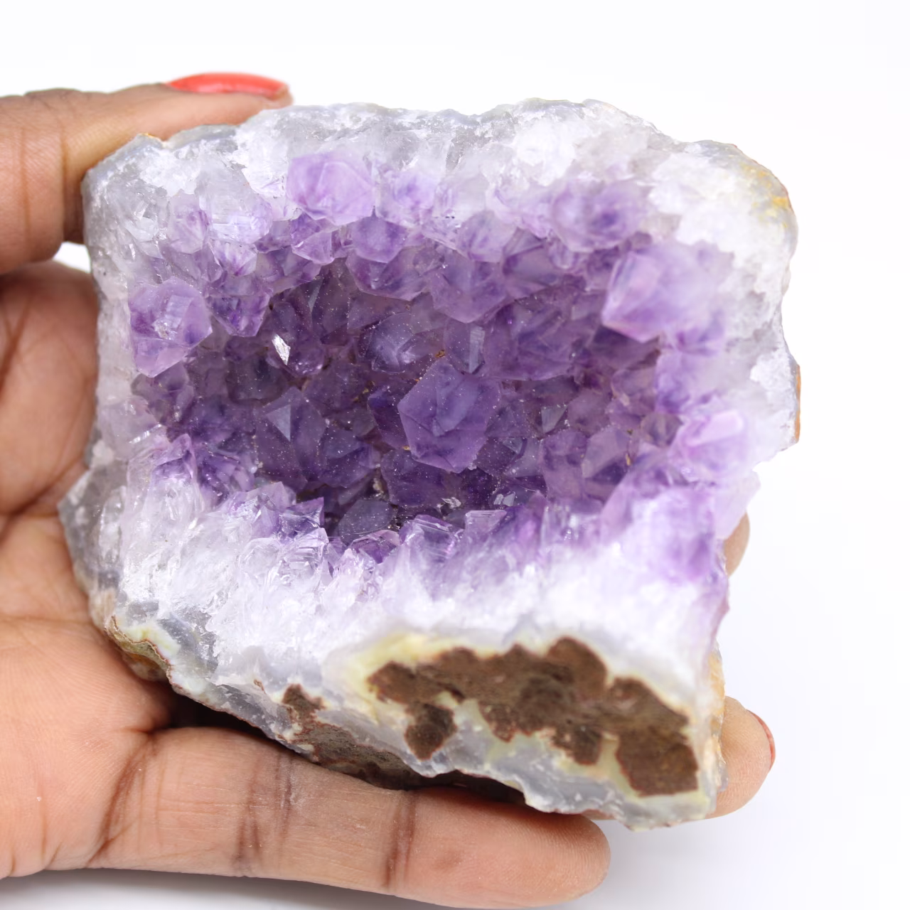 Uruguayischer kristallisierter Amethyst