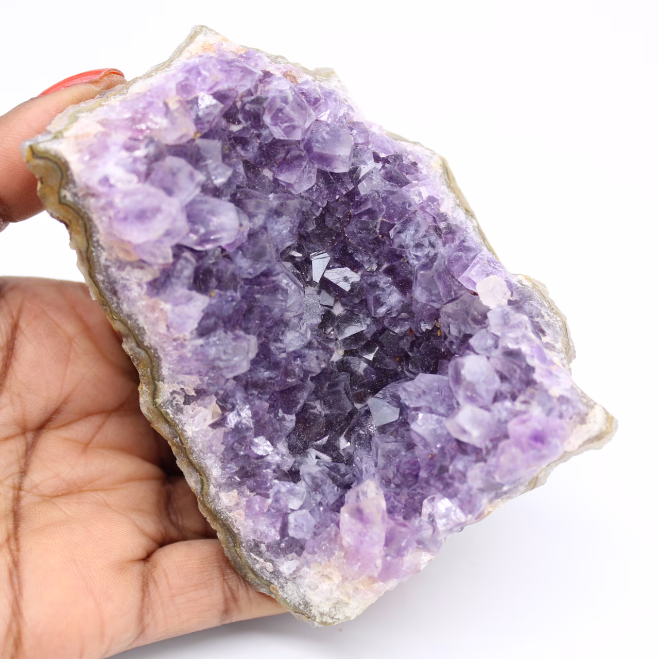 Natürlicher Amethyststein