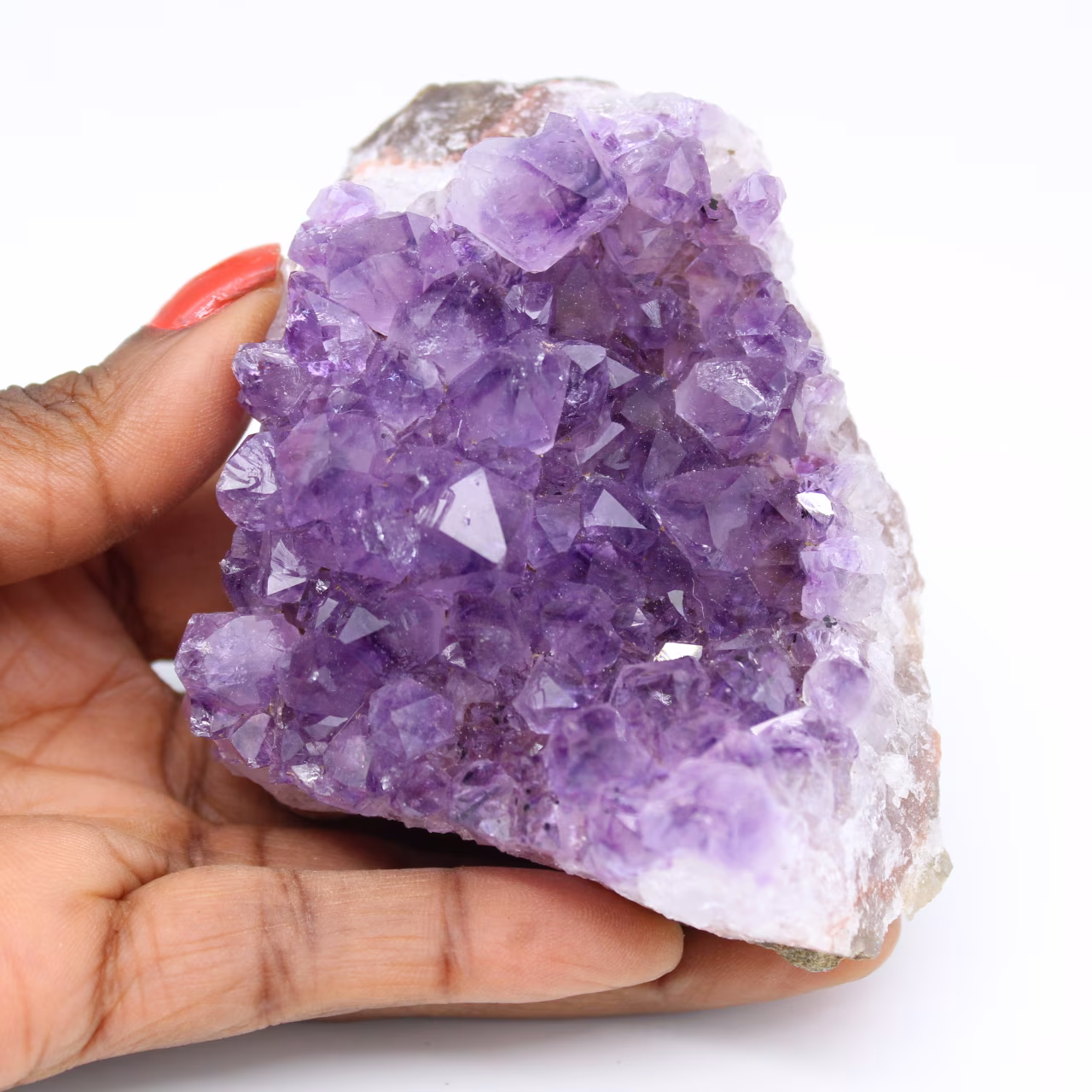 Stück natürlicher Amethyst
