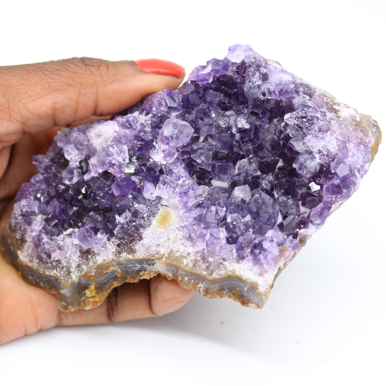 Stück natürlicher Amethyststein