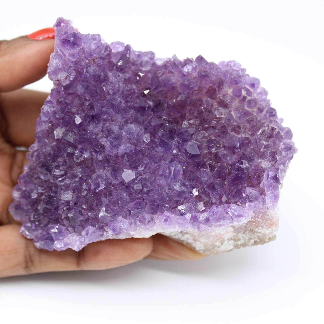 Uruguayischer kristallisierter Amethyst