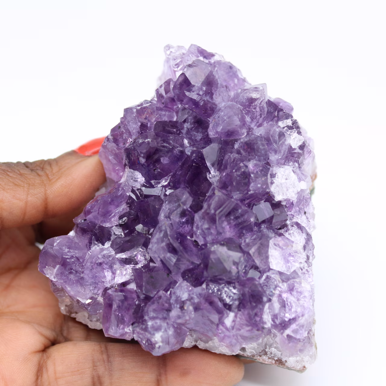 Natürliche Kristallisation von Amethyst