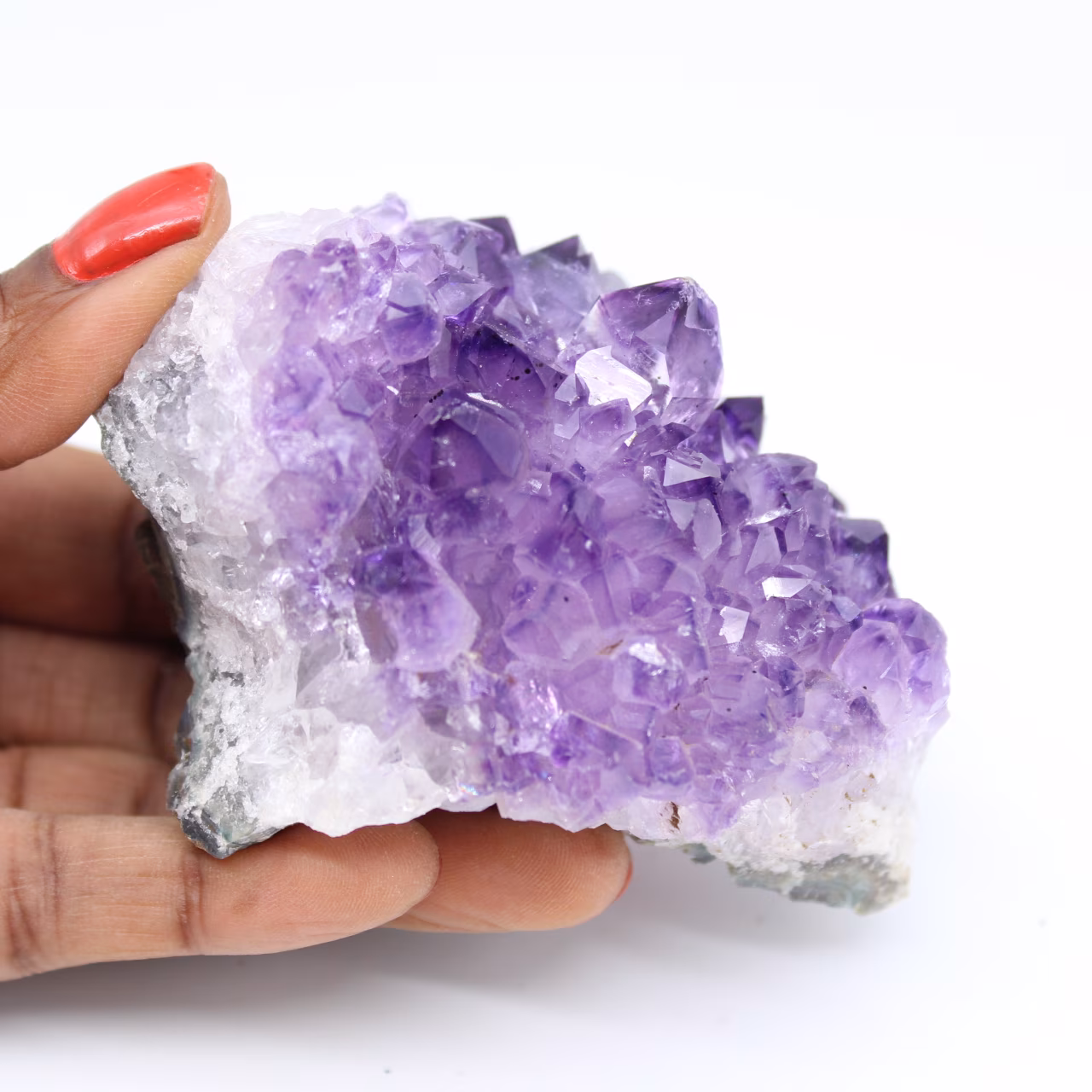 Amethyst-Kristallisation