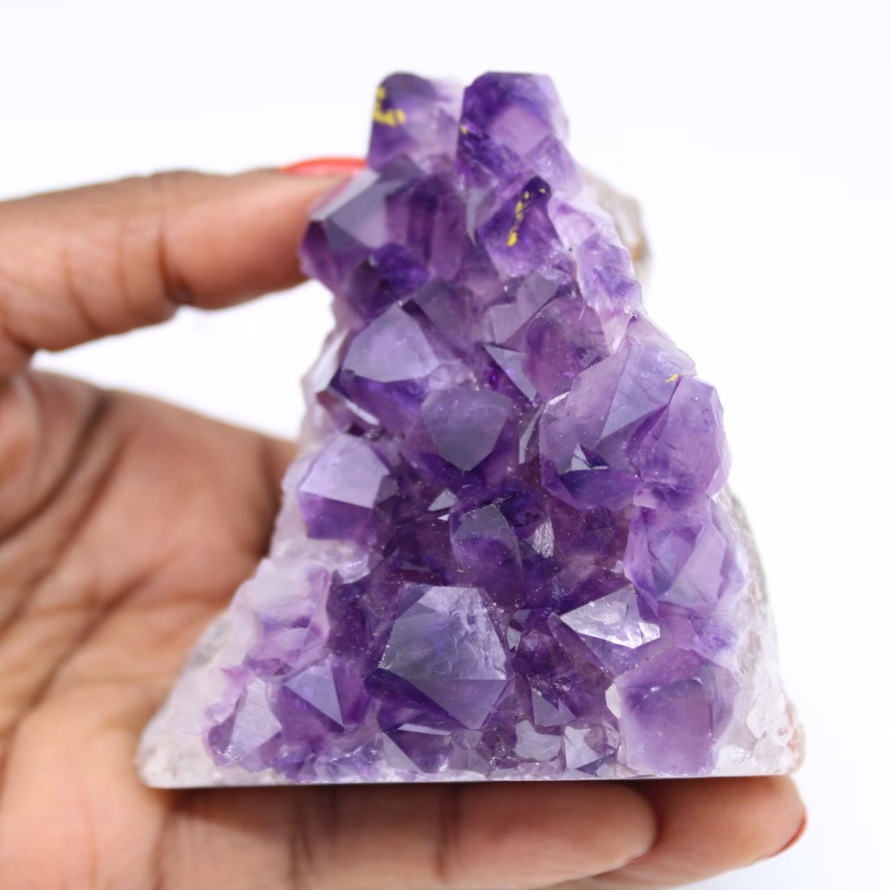 Uruguayische Amethystkristalle