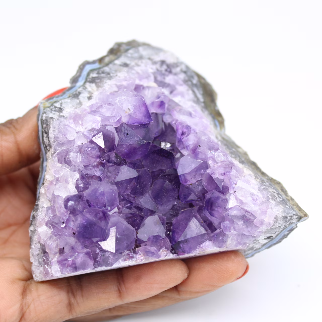 Uruguayischer Amethyststein