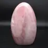 Blocco di quarzo rosa naturale lucido - 0