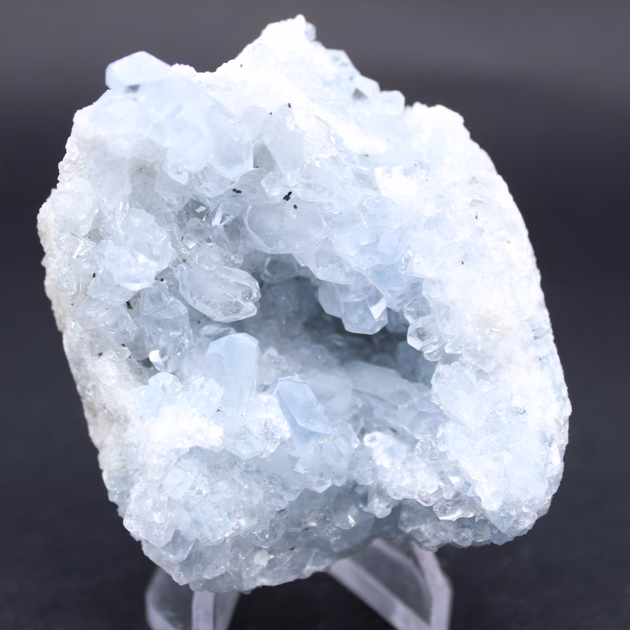 Pietra di celestite cristallizzata