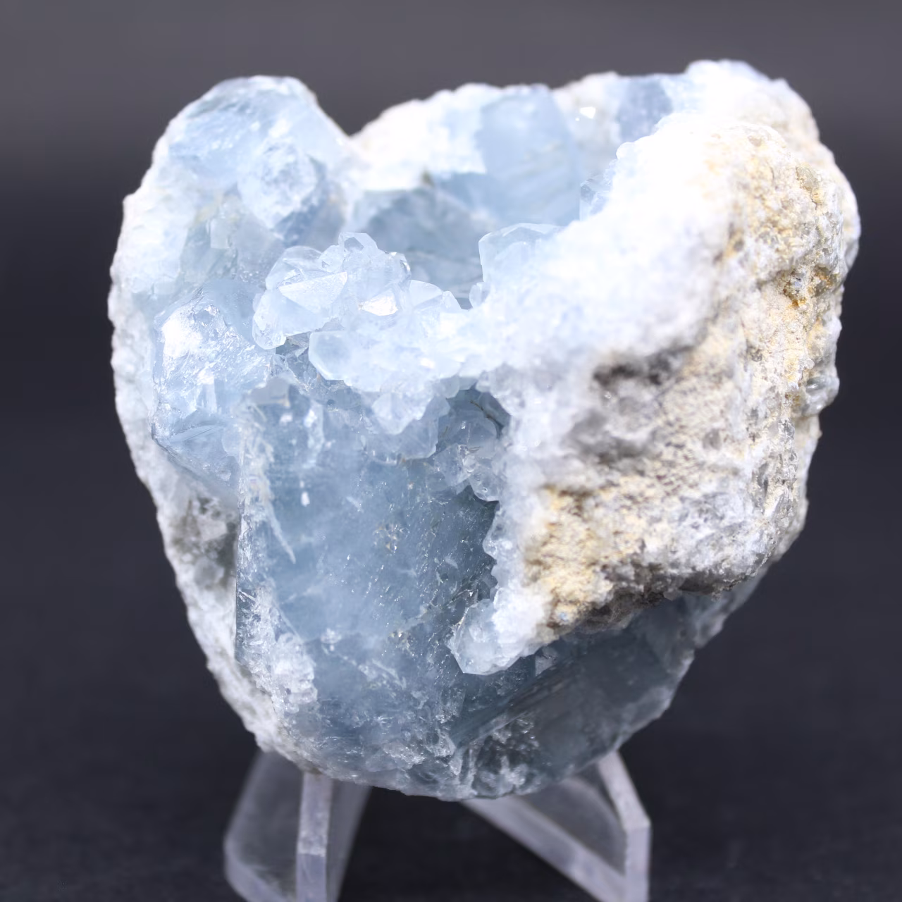 Blocco di celestite naturale