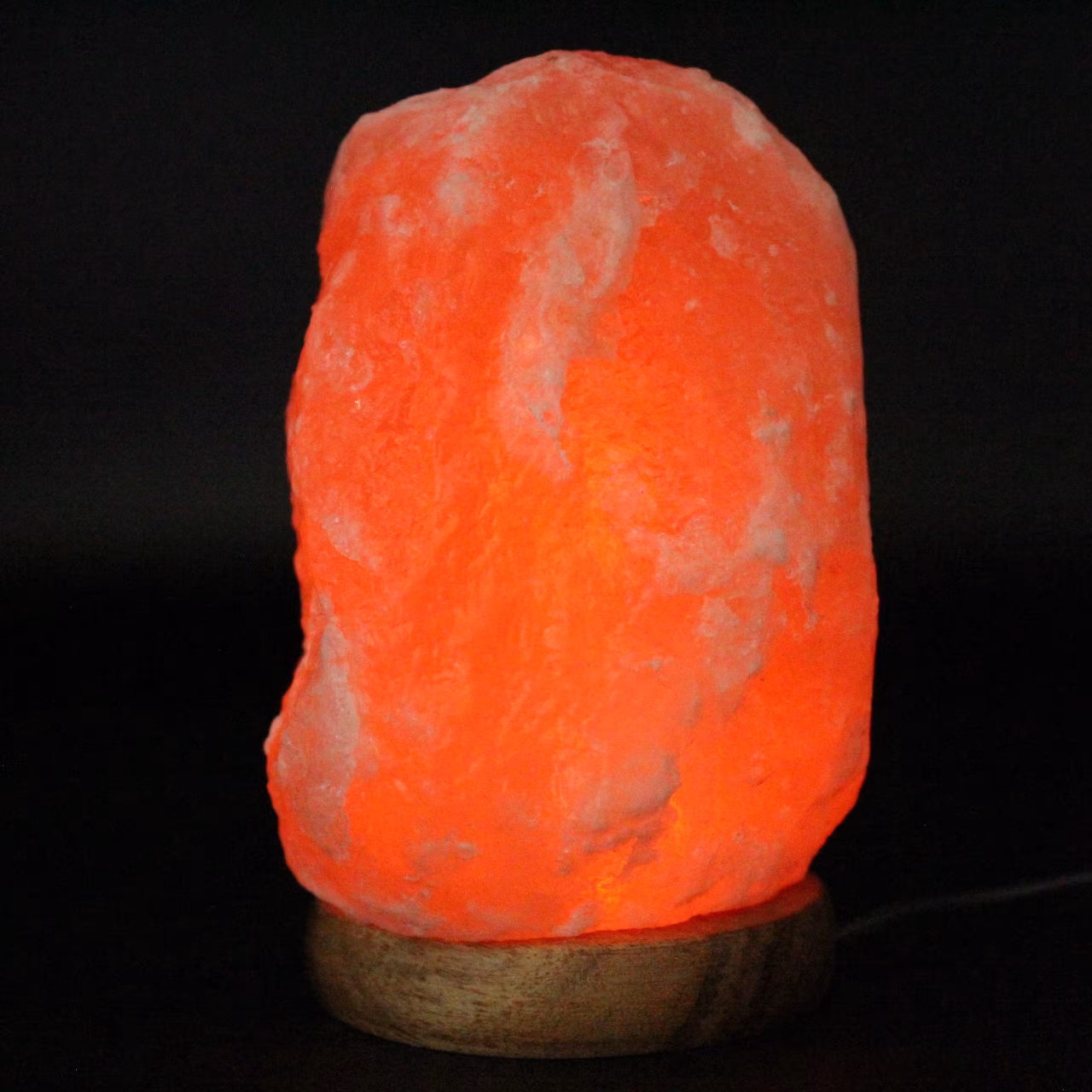 Blocco lampada di sale rosa