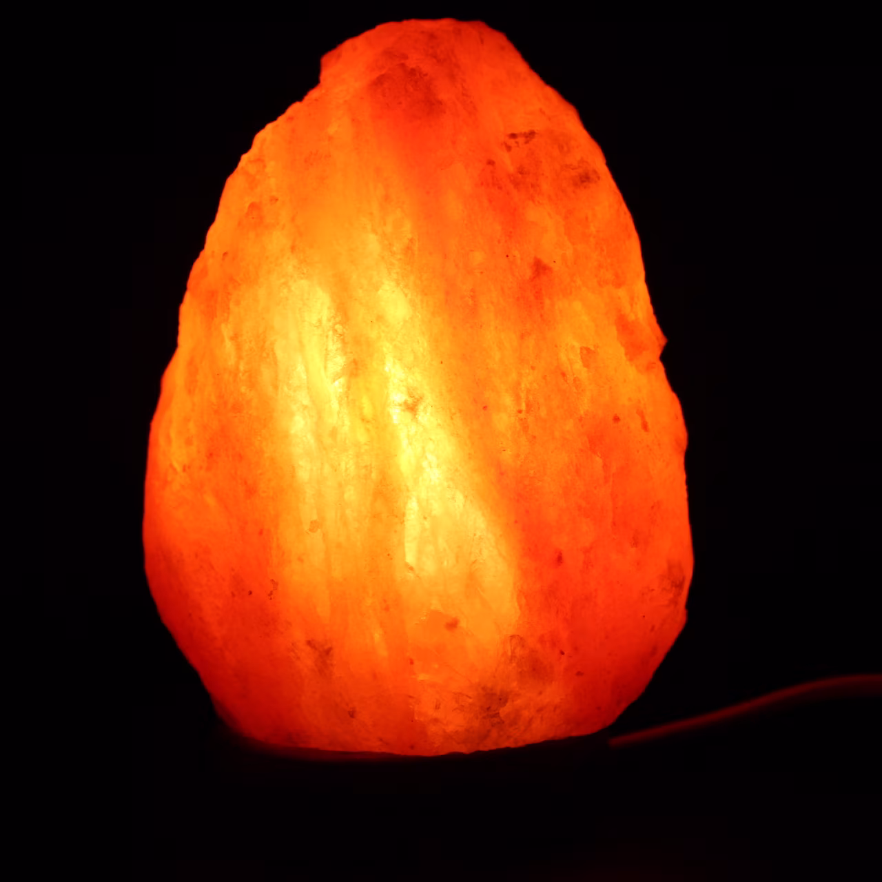 Lampada di roccia di sale dell'Himalaya