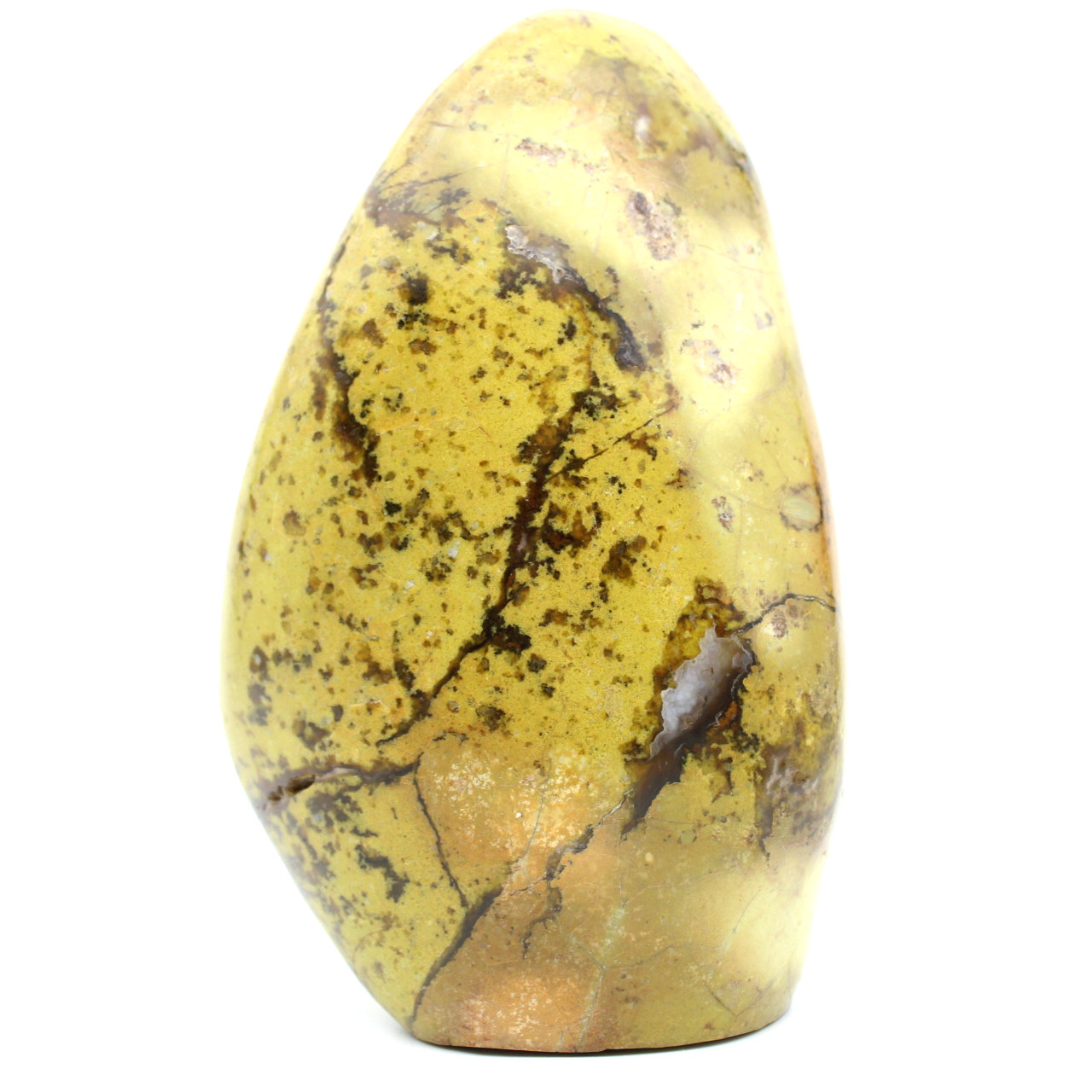 Pietra opale verde lucida