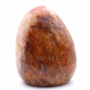 Pietra di quarzo rosso lucido