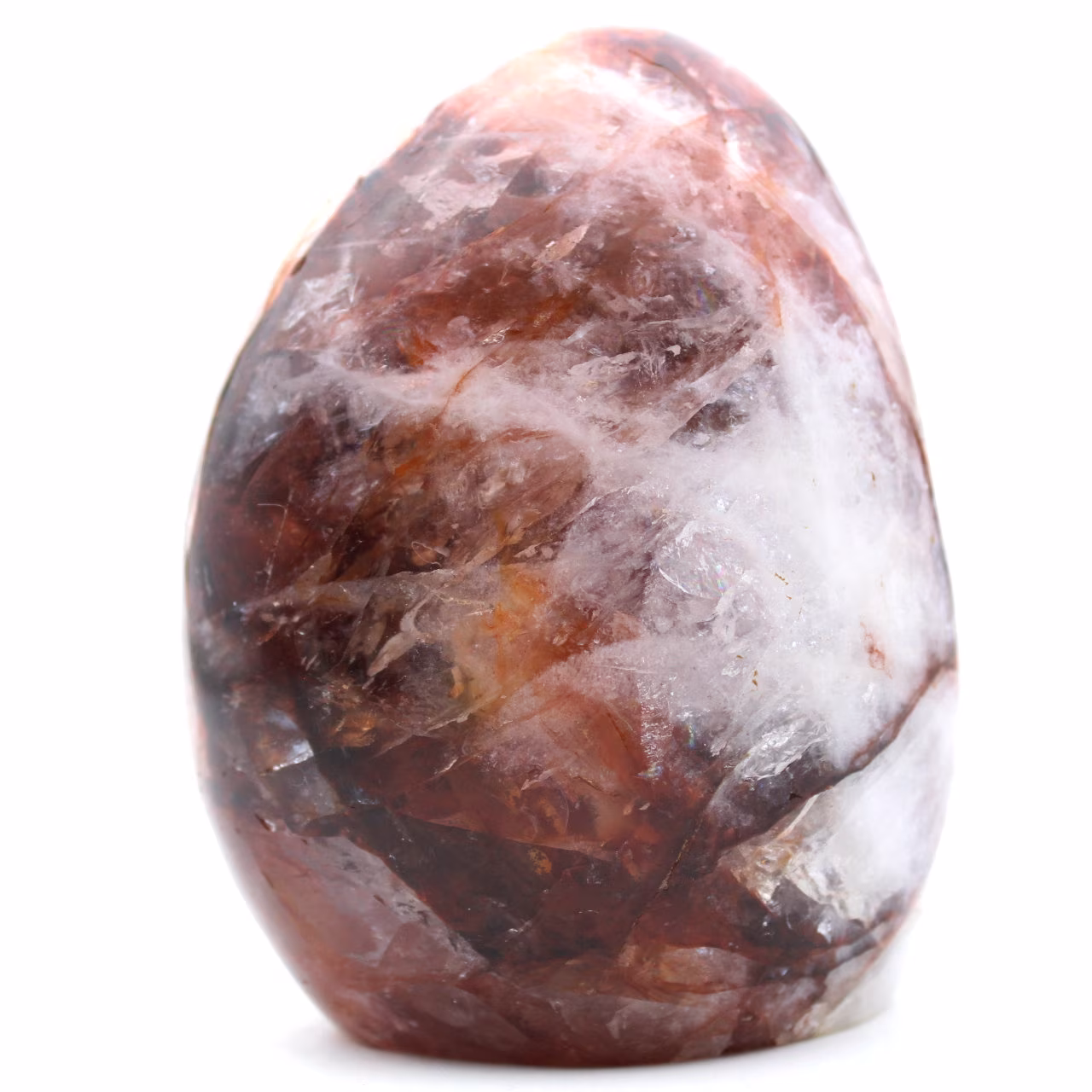 Pietra di quarzo ematoide del Madagascar
