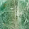 Pietra di fluorite verde lucida - 5