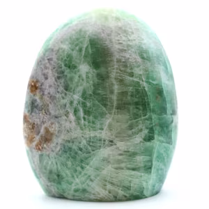Pietra di fluorite verde lucida