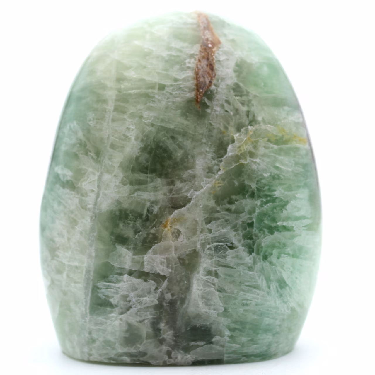 Pietra decorativa in fluorite verde