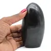 Forma libera di tormalina nera - 0