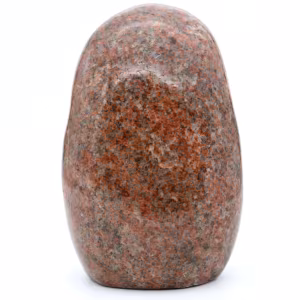 Blocco dolomite arancio naturale lucido