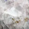 Piedra de inclusión de turmalina pulida - 8