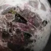 Bloque de inclusión de turmalina natural pulida - 7