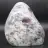 Piedra con inclusión de Turmalina natural