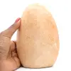 Blocco di pietra di luna rosa microline naturale lucido - 1
