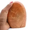 Pietra di luna microline rosa a forma libera - 1
