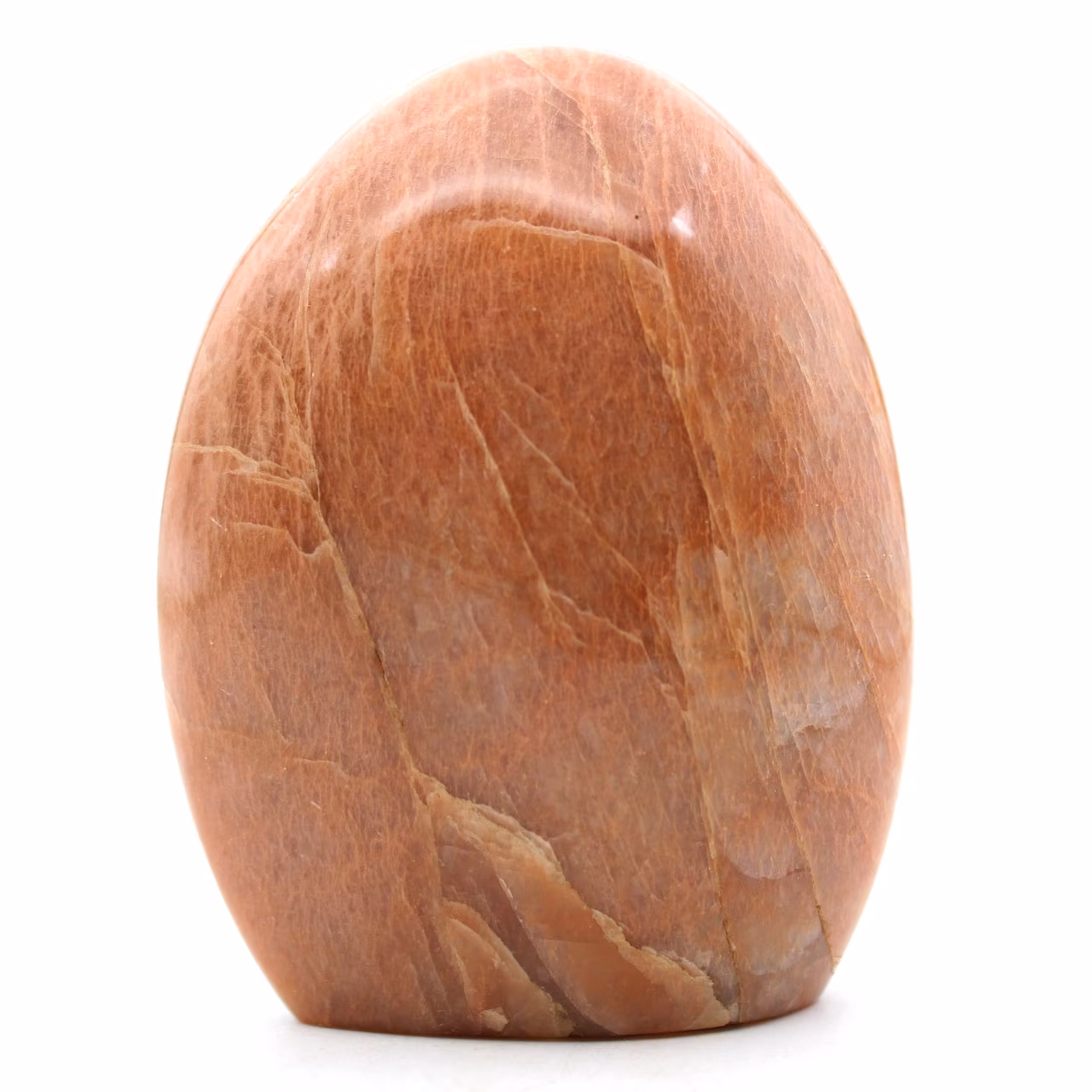 Pietra di luna rosa naturale lucida microline