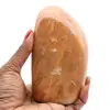 Pietra di luna rosa Microline a forma libera - 1