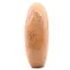 Blocco di pietra di luna rosa microline naturale lucido - 4