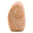 Blocco di pietra di luna rosa microline naturale lucido