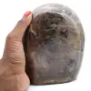 Pietra ornamentale microline in pietra di luna nera del Madagascar - 1