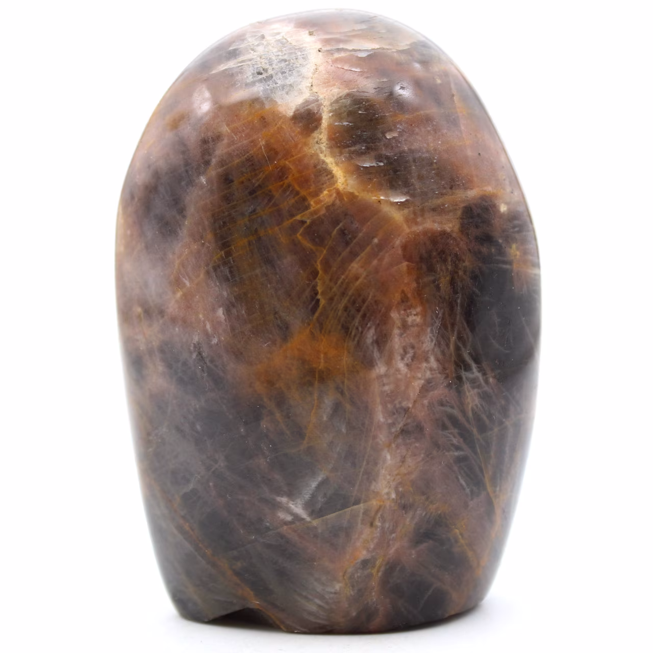 Pietra di luna nera microline del Madagascar