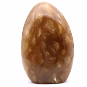 Calcite naturale di miele per ornamento