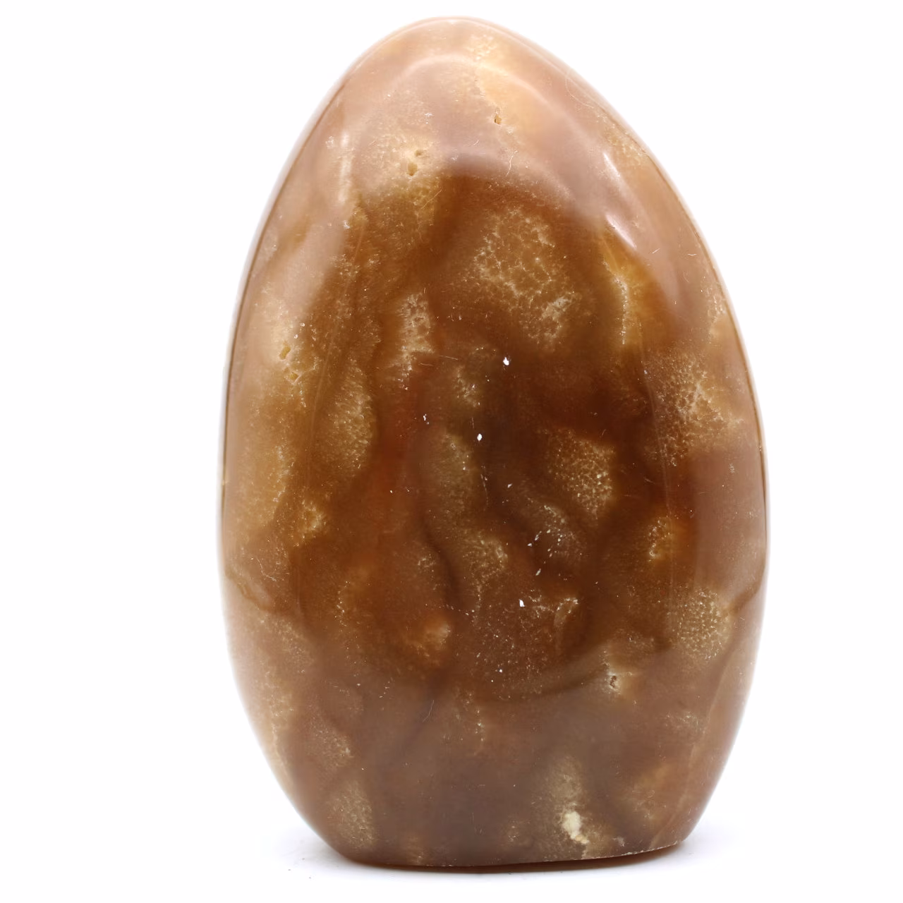 Calcite naturale di miele per ornamento