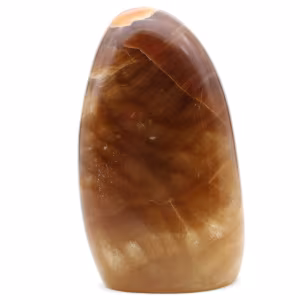 Pietra di calcite levigata al miele