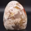 Forme libre d'agate fleur