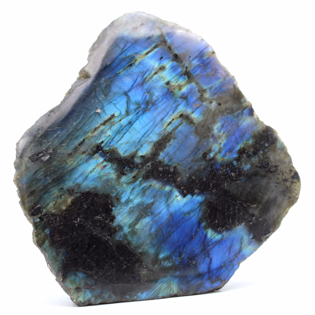 Pietra decorativa labradorite una faccia lucida