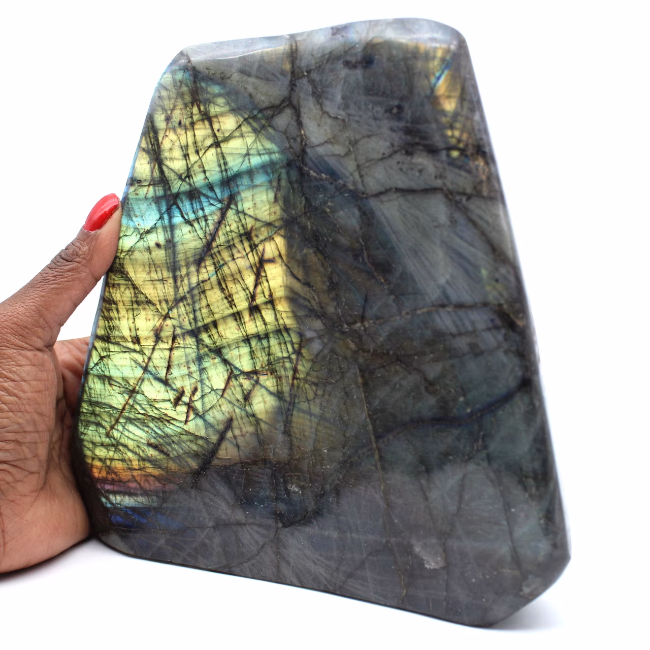 Pietra di Labradorite lucidata lucida