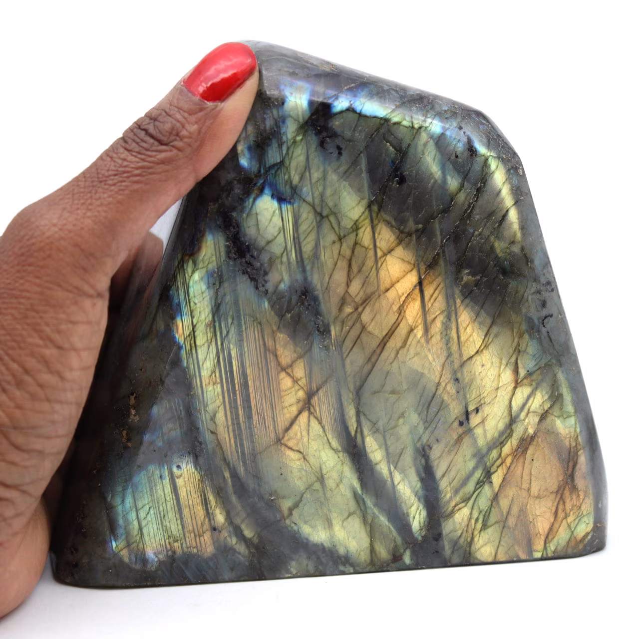 Pietra decorativa labradorite lucidata