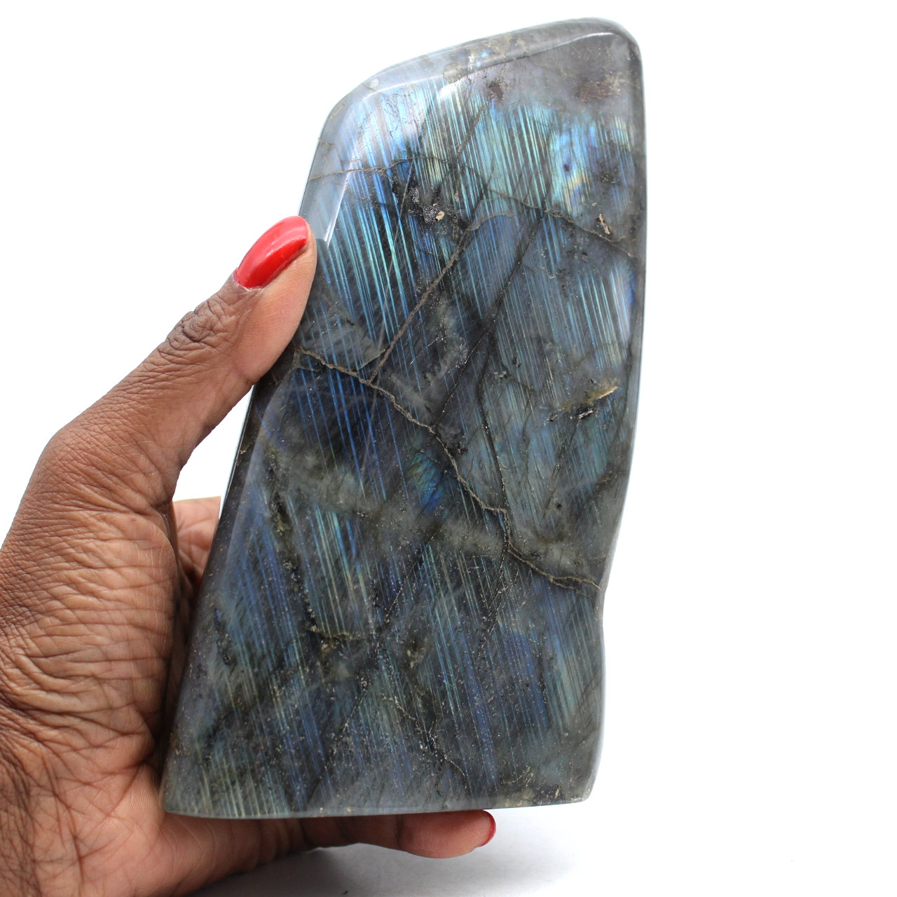 Pietra di Labradorite lucidata lucida