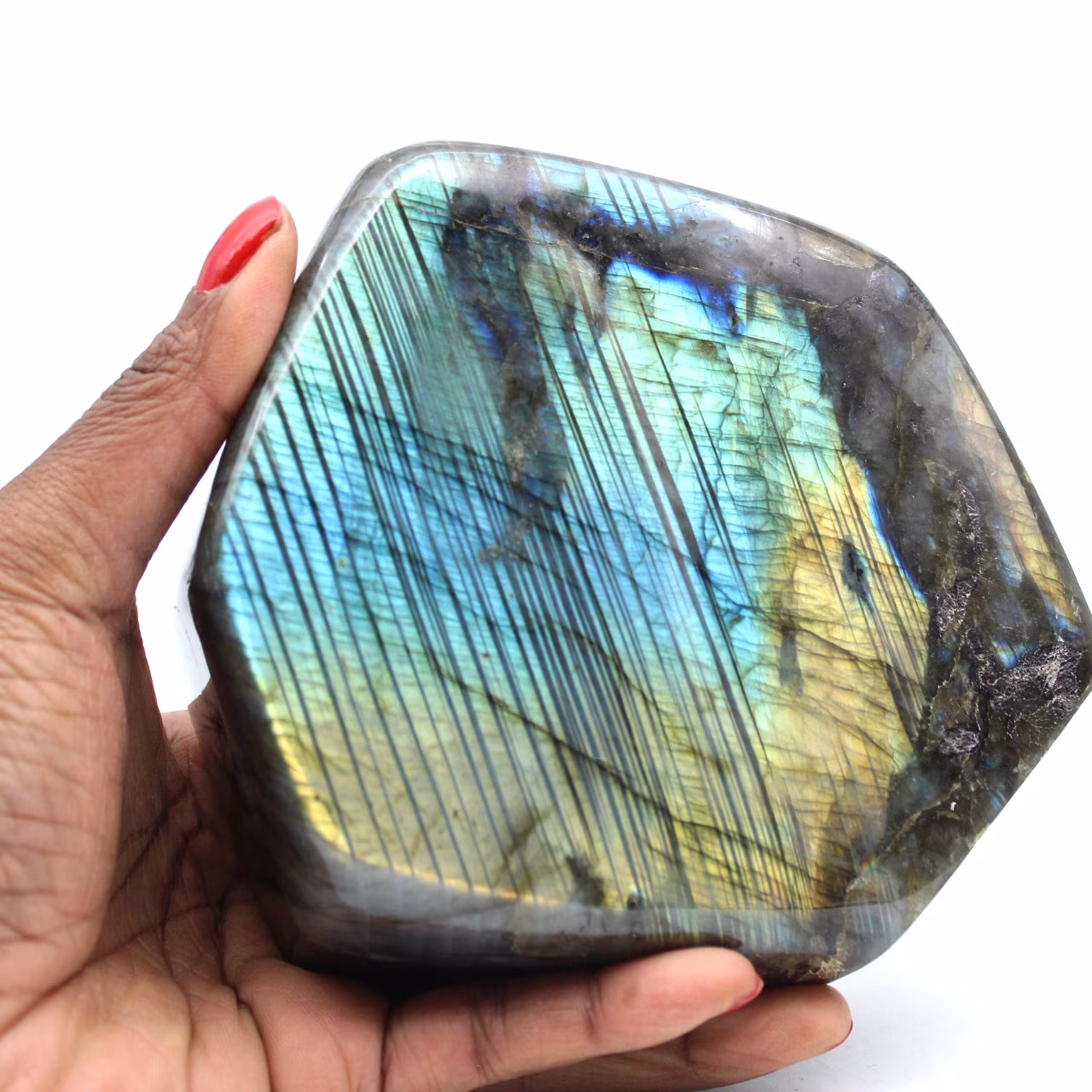 Labradorite lucidata naturale da collezione