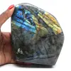 Labradorite lucidata naturale per ornamento - 0