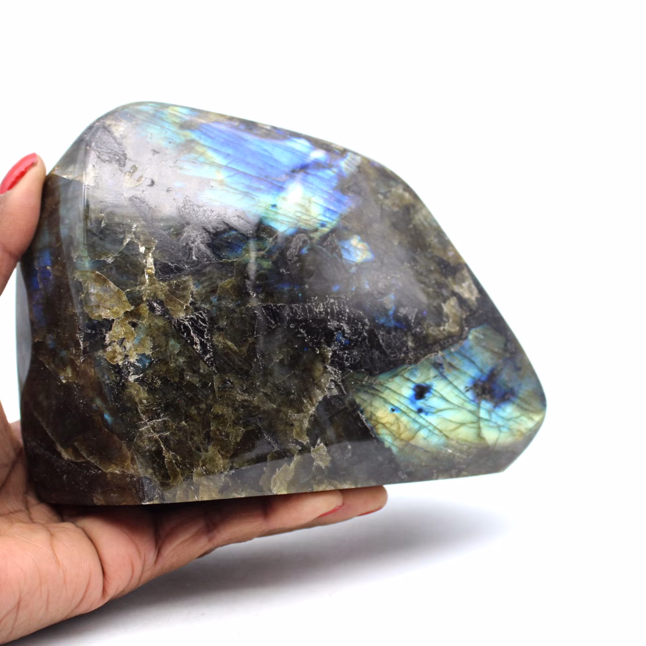 Labradorite lucidata naturale lucida