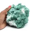 Cristalli cubici naturali di fluorite su matrice - 0