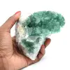 Fluorite naturale grezza su matrice - 0