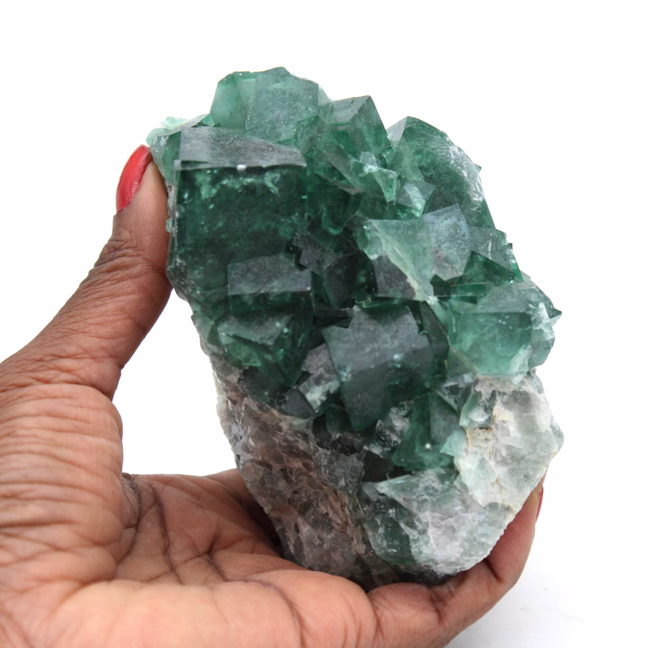 Fluorite naturale cristallizzata
