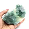 Cristallizzazione della fluorite verde del Madagascar - 0