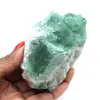 Fluorite naturale grezza su matrice - 0